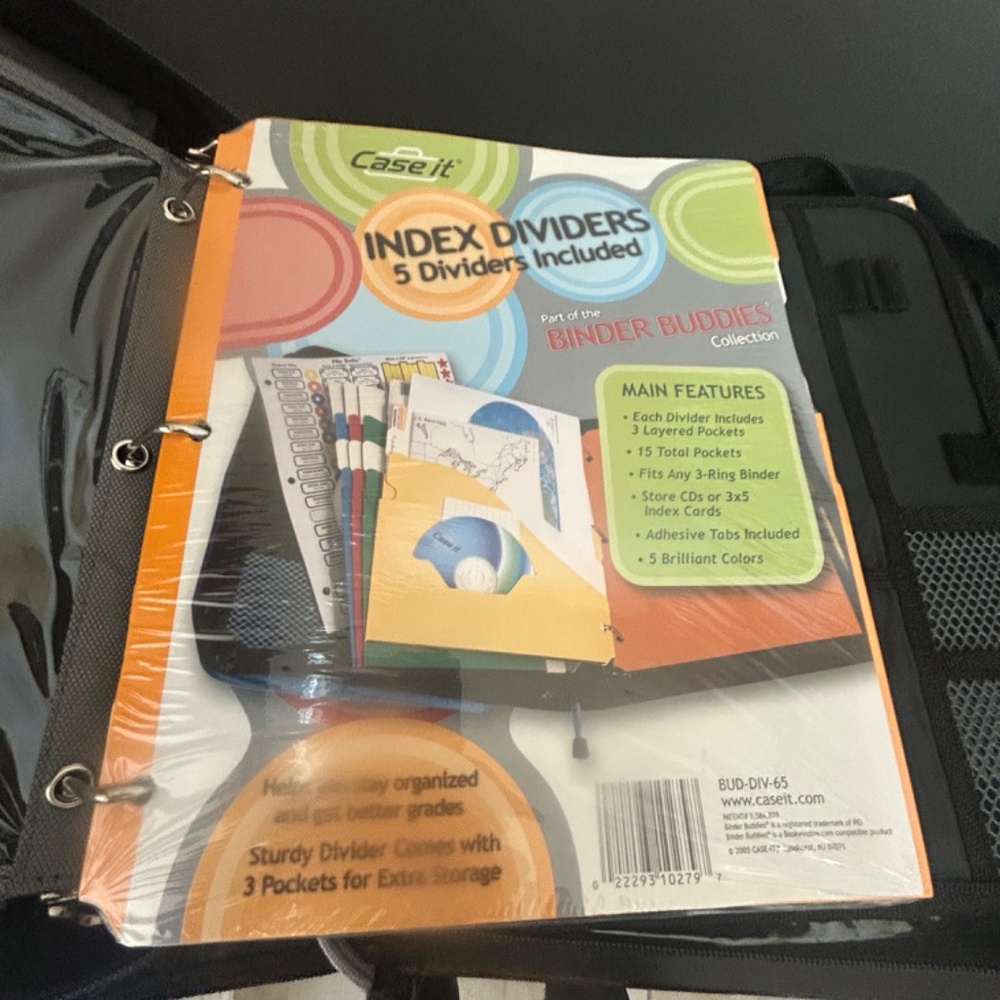 Case It Zipper Binder. NWOT - Picture 6 of 16
